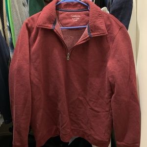 Men’s 1/4 zip. Large.